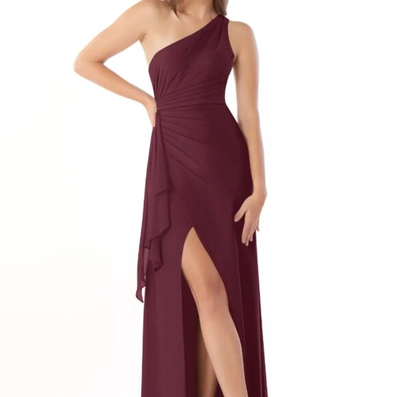 Azazie Maive in Sangria sz A4 - Picture 2 of 3